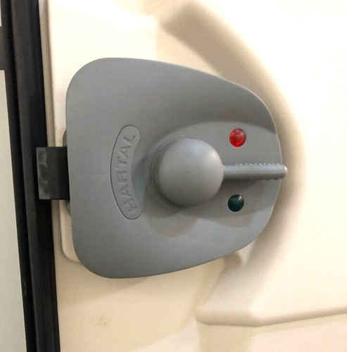 Hartal door lock - grey, inner