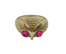 Sterling Silver Owl Form With