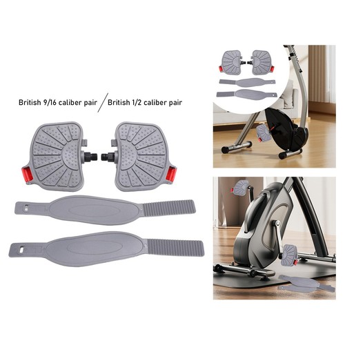 Exercise bike pedals for - 2x,