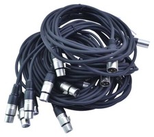 10 x XLR Mic Audio Cables 3