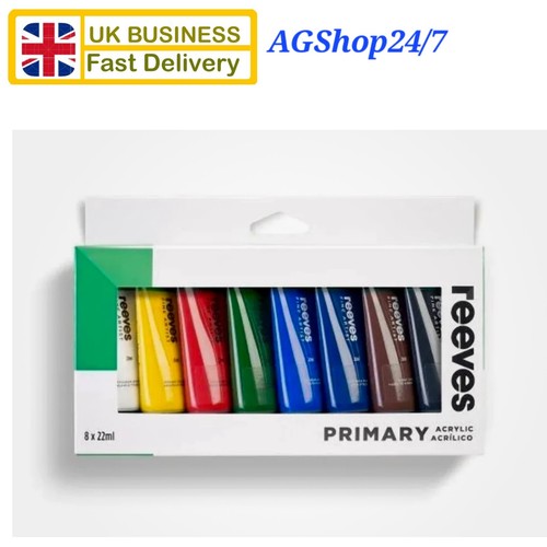 Reeves acrylic set 22ml - 8, x