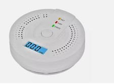 Carbon Monoxide Detector Warning Alarm Sensor LED Digital Battery Powered