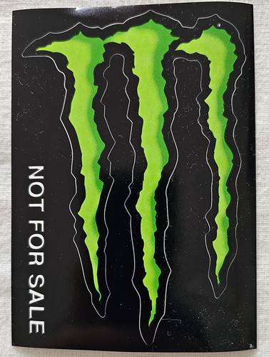Monster energy claw sticker - energy,