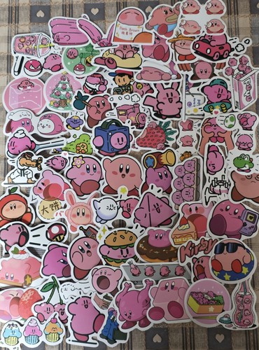 Kirby stickers matt - 65, x