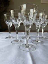 Set 6 Vintage Crystal Petal