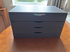 4 Tier Jewellery Box with Mirrored Lid 