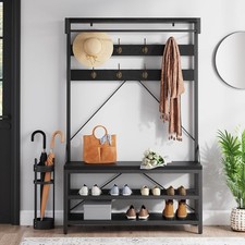 Industrial Coat Rack Shoe