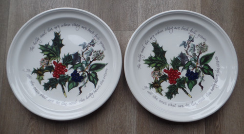 Two portmeirion the holly - two, &