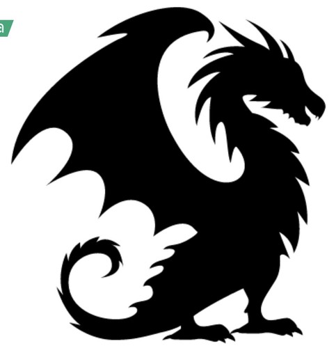 Dragon vinyl decal - dragon, sticker