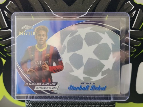 Topps chrome neymar jr - chrome, 23-24