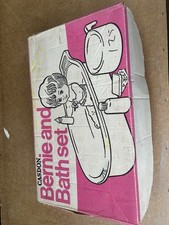 VINTAGE CASDON BERNIE AND BATH SET BOXED