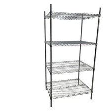 Chrome Storage Rack 90cm