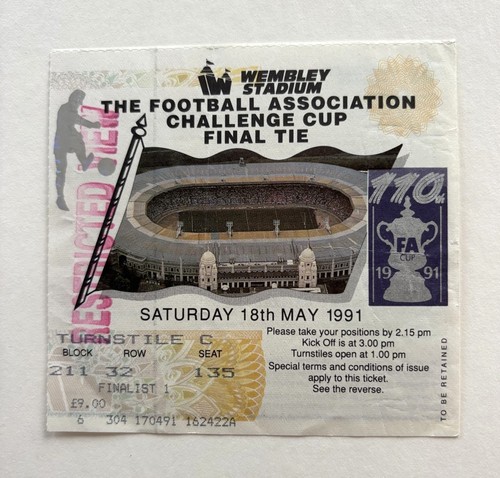 1991 cup final - fa, original