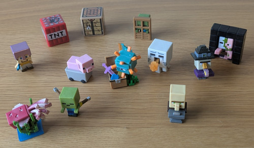 Minecraft small mini - x,