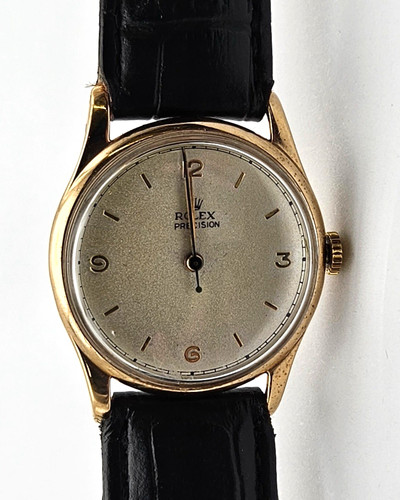 Rolex precision gold mens - 9k,