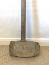 Large Vintage Wooden