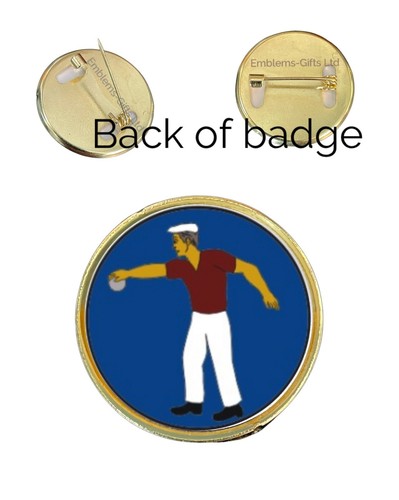 Boules 27mm metal - 27mm, lapel