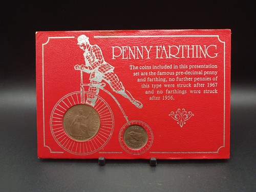 Penny farthing coins - coins, in