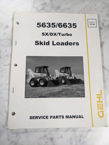 Gehl service parts list manual - gehl,