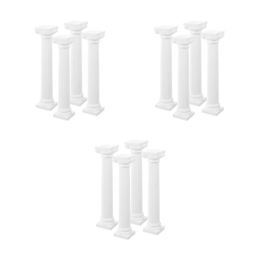 Set reusable white roman - white,