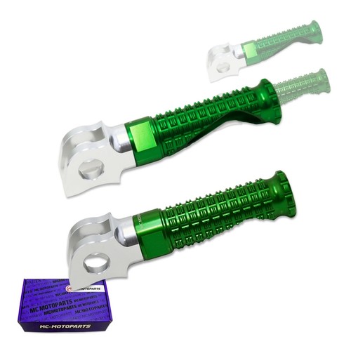 Green mpro front rider foot - front,