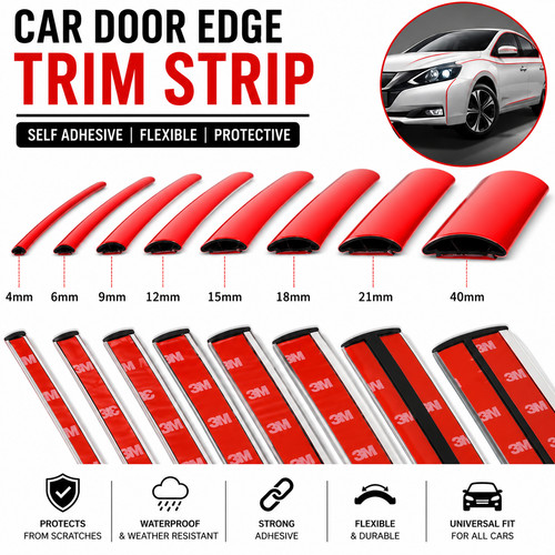 Car moulding trim - 3m/5m, strip