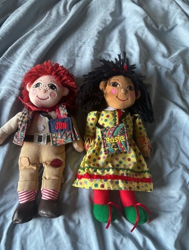 Rosie and jim rag dolls - dolls, soft