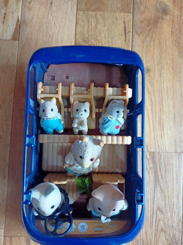 Sylvanian families blue - sylvanian,