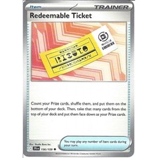 156/159 Redeemable Ticket 