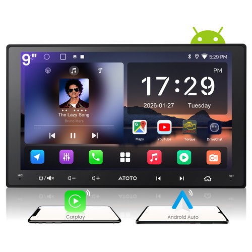 Atoto genai double din - 9"double,