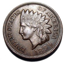 OLD US COINS 1899 UNC INDIAN