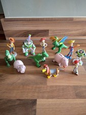 Collection of 12 Disney hard Plastic Toy Story figures