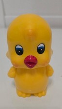Night Light VINTAGE Hard Plastic Yellow Duck European Electric Plug Working