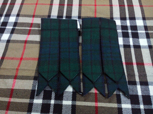 Scottish kilt socks flashes - scottish,