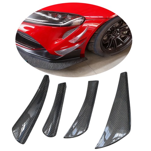 Carbon fiber front bumper - carbon,
