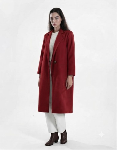 Womens wool long coat - womens,