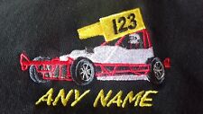 Embroidered personalised Logo on clothing of Brisca,F1,F2 or Ministox