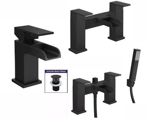 Bathroom modern waterfall - modern,