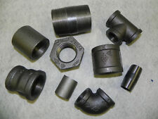 TSP BLACK MALLEABLE IRON PIPE FITTINGS BSP 1/8" - 4" - CHEAPEST ON EBAY