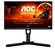 AOC 25G3ZM/BK 24.5" VA LCD Full HD Gaming Monitor 240Hz 0.5ms Black
