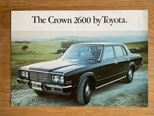 TOYOTA Crown 2600 Super Saloon