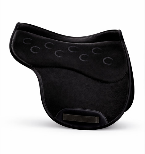 Saddle pad velvet - gp,