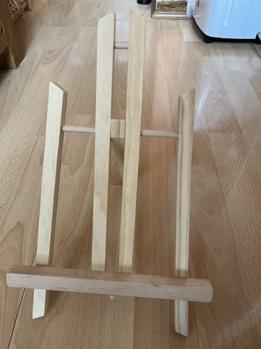 Wood frame painting easel - a-frame,
