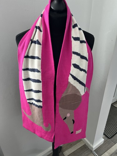Joules scarf pink with - joules,