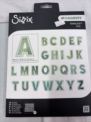 Sizzix and market thinlits - ,