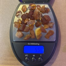 Antique Baltic Genuine Amber Polished Gem Stone Natur Bernstein, 5.5 g