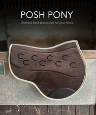 POSH PONY saddle pad shock