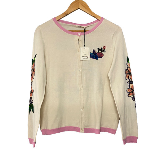 Me369 cardigan small cream - cardigan,
