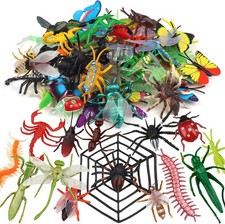 62 PCS Realistic Insects Toys