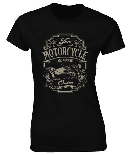 Sidecar motorcycle ladies - motorcycle, t